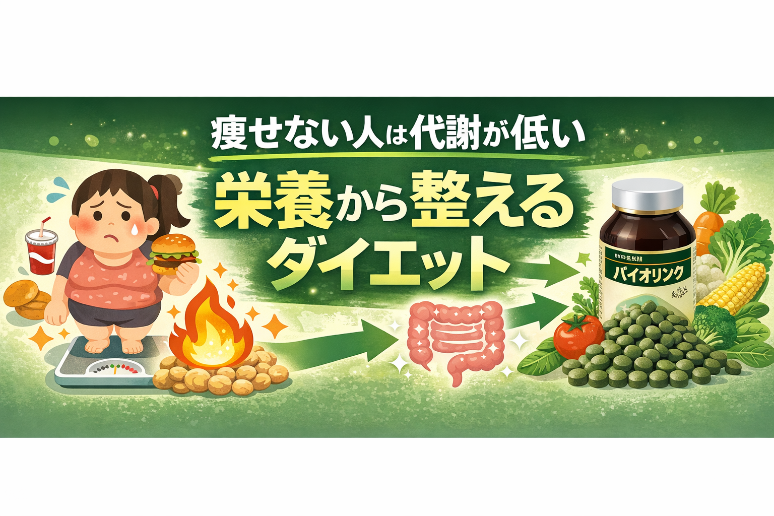 太っている人の9割が栄養不足！？